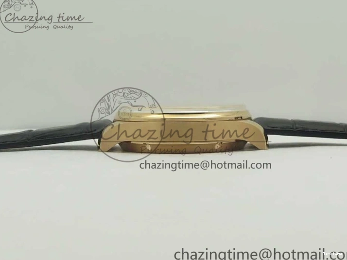 MIROTIME 0406 Thermal Portuguese Real PR Real Annual Calendar IW503501 RG ZF 1:1 Best Edition White Dial on Black Leather Strap A 7150